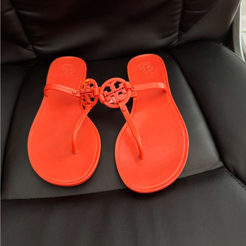 Tory Burch Orange Sandals